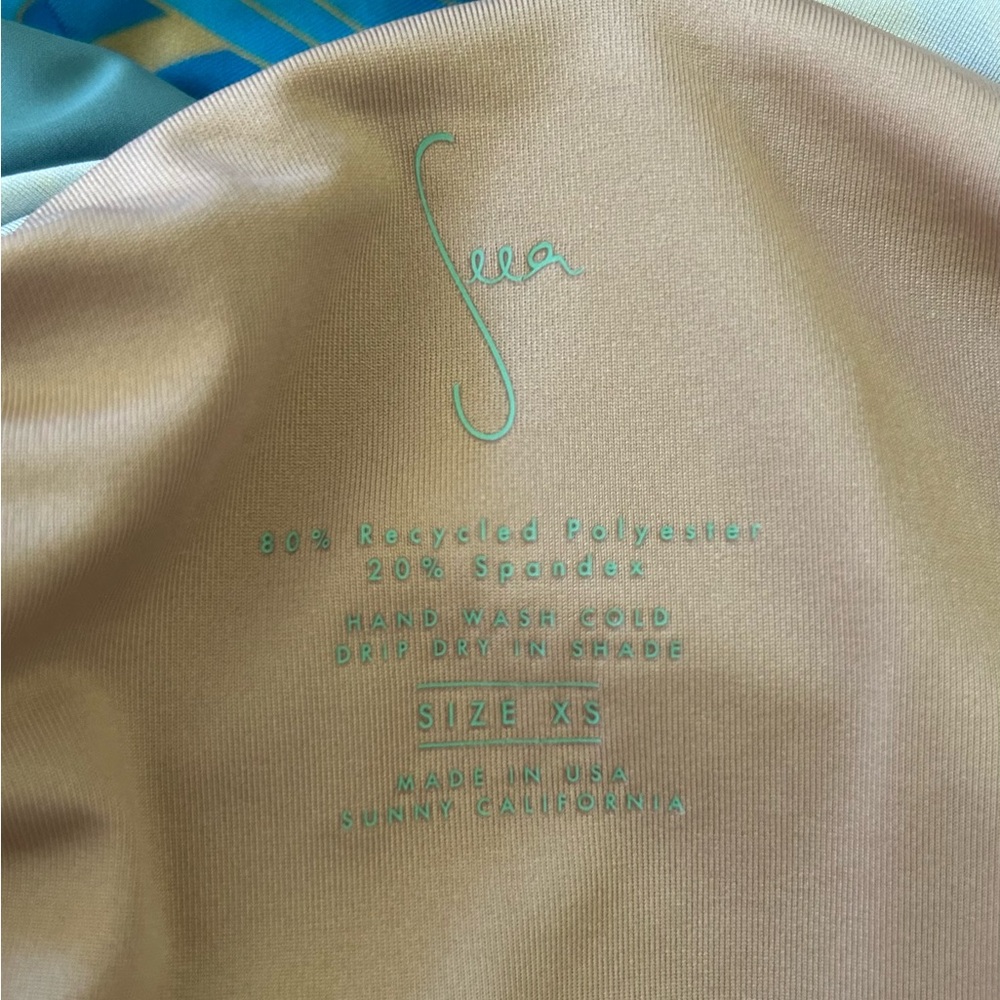 NWT Seea Hermosa Seaflowers Swimsuit XS - Picture 8 of 8